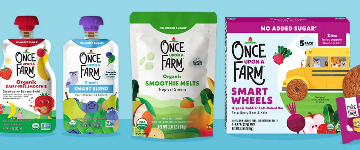 Once Upon a Farm product variety