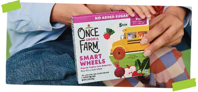 Once Upon a Farm smart wheels