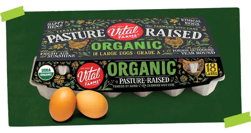 18 ct organic eggs