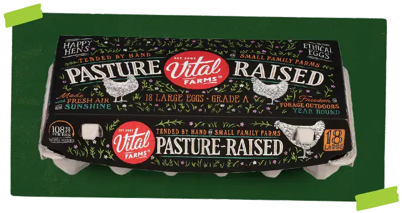 18 ct Pasture-Raised eggs