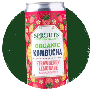 Strawberry Lemonade Kombucha