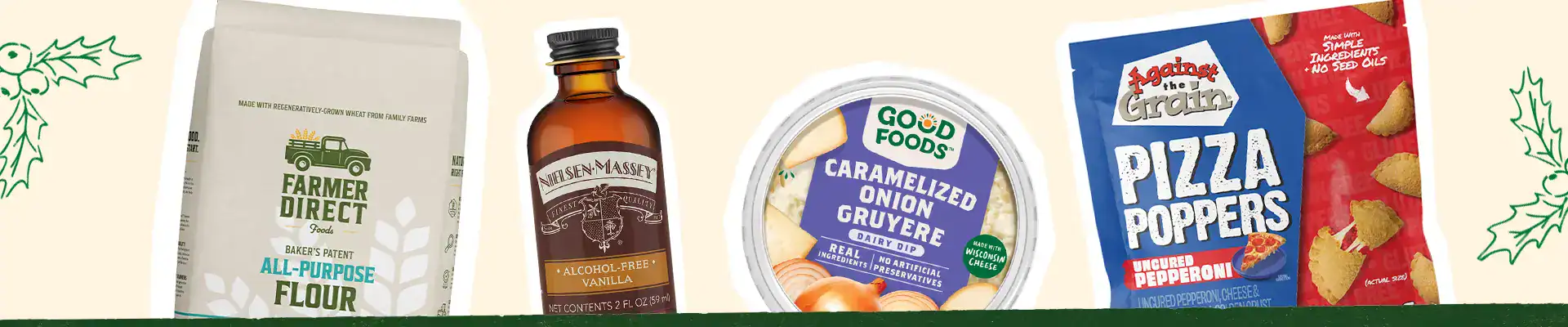 holiday baking and hosting products