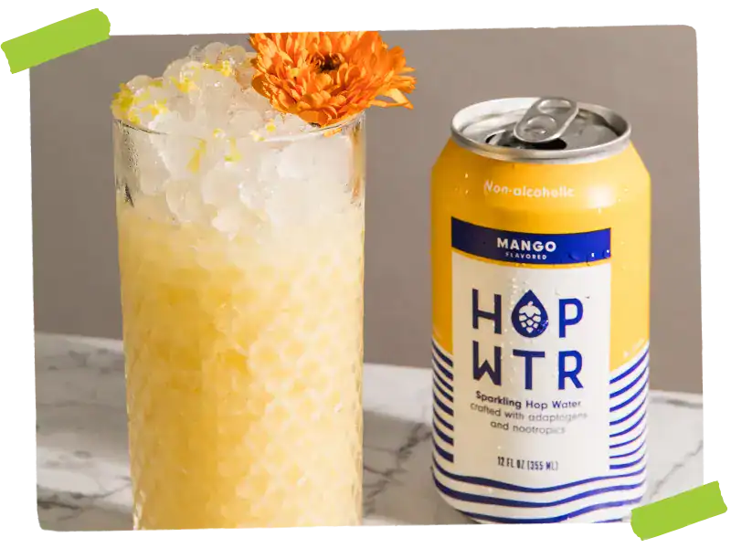HopWTR mango flavor