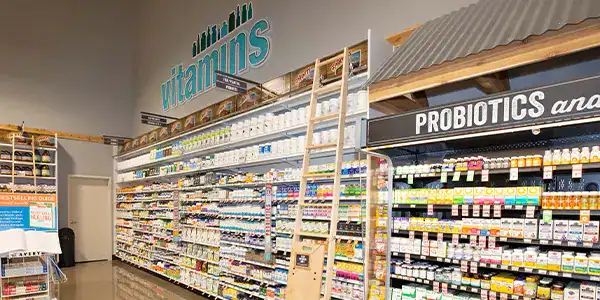 vitamin and body care department