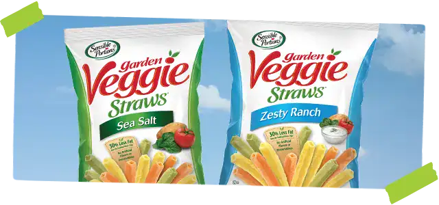 Garden Veggie Straws product variety