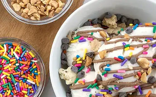 Homemade Ice Cream Sundaes