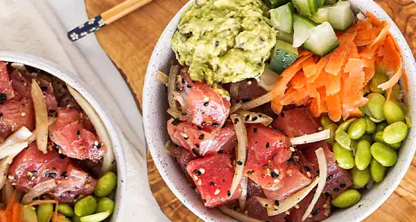 Responsibly Sourced Tuna Poke Bowl