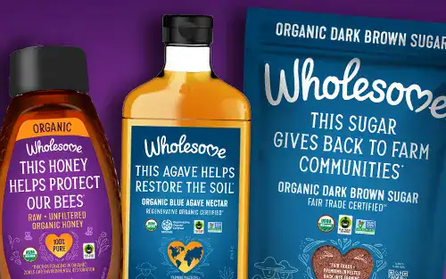 Wholesome Agave, Honey & Brown Sugar