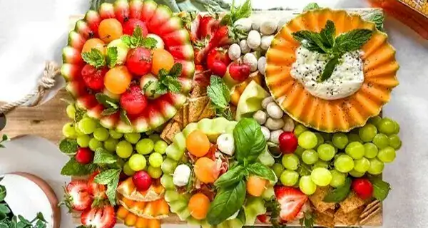 Summertime Melon Snack Board