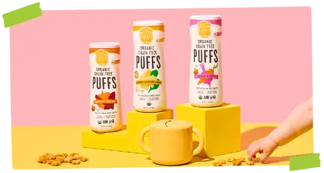 Puff snacks for babies
