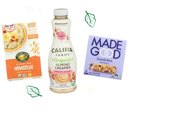 organic sale items