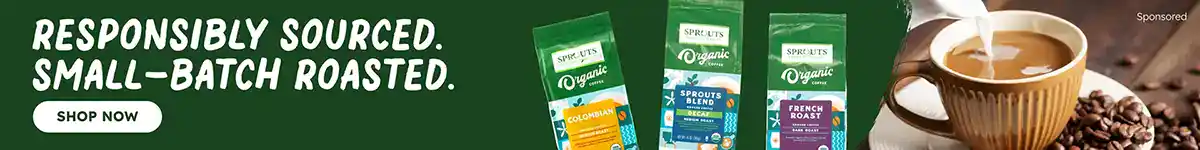 Responsibly sourced. Small-batch roasted. Handcrafted, organic coffee, for a cup worth savoring. Shop now.