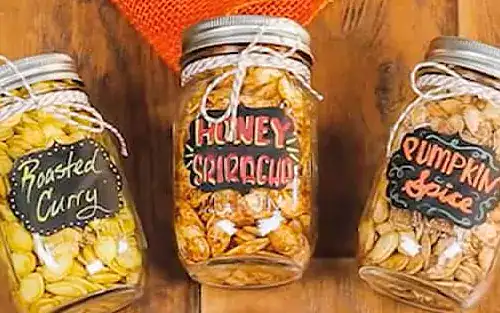 Roasted Pumpkin Seeds 3 Ways