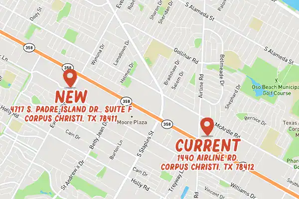 static map of new sprouts location