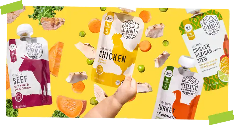 Serenity Kids baby food pouches