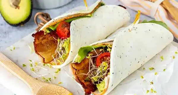 California Turkey Egg White Wrap