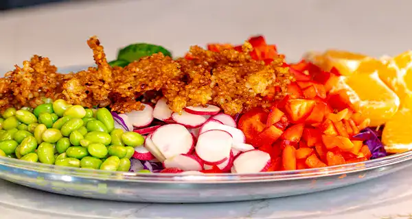 Light & Refreshing Crispy Rice Salad