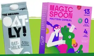 Oatly & magic spoon