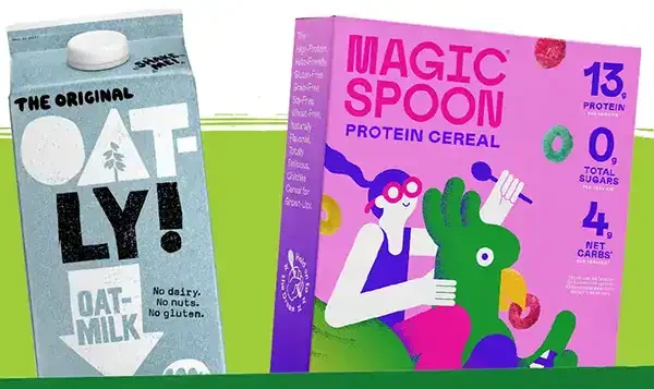 Oatly & magic spoon