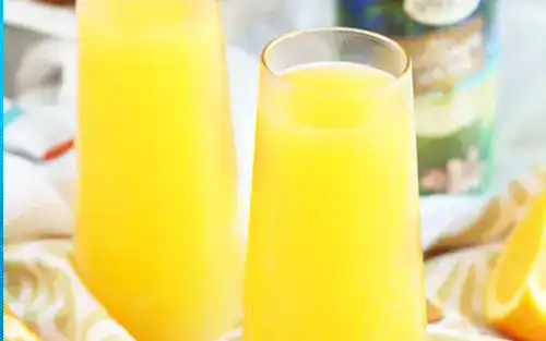 Bright & Tropical Mimosa Mocktail