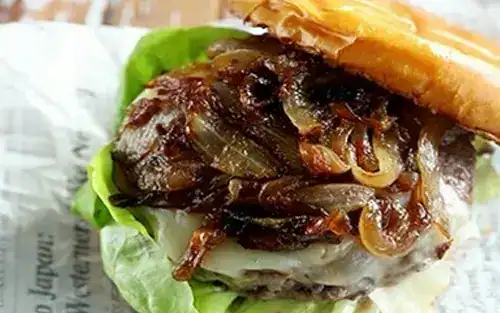 Hearty French Onion Burger