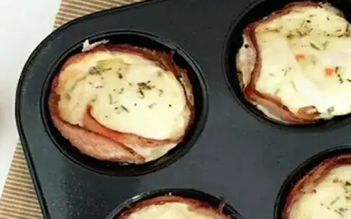Protein-Packed Ham and Egg Cups