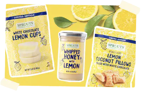 sprouts lemon items