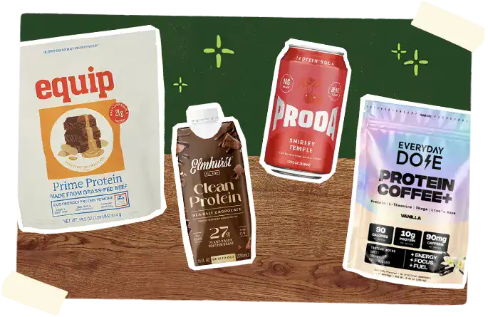 Protein drink products