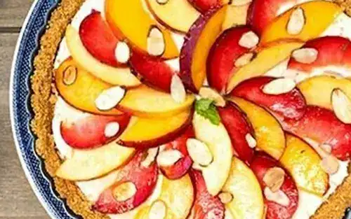 No-Bake Stone Fruit Tart