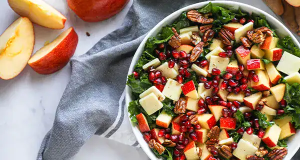 Meal of the Week: Apple, White Cheddar and Toasted Pecan Kale Salad