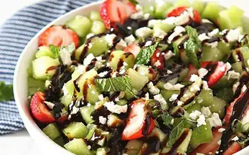 Strawberry Melon Salad