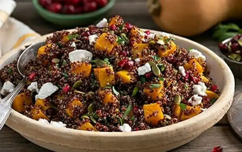Roasted Butternut Quinoa Salad
