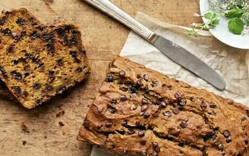 Chocolate Chip Pumpkin Loaf