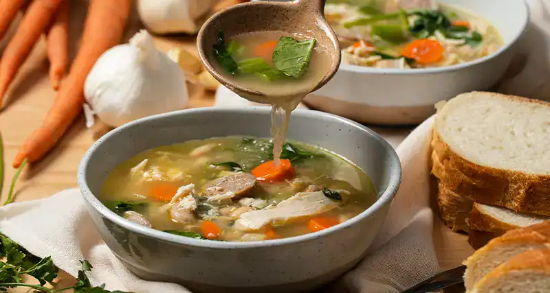 Chicken & Sausage Soup